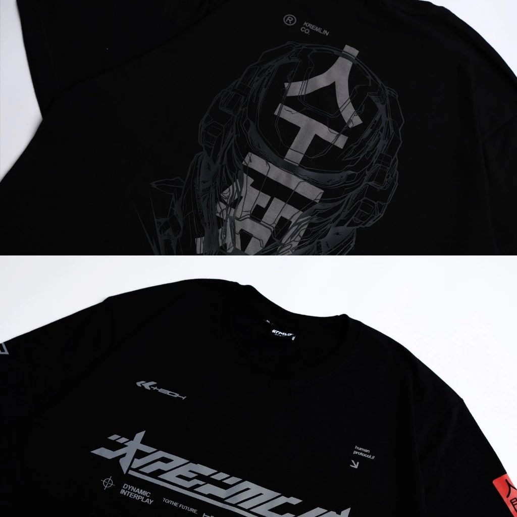 KREMLIN T-Shirt Kaos Black - NEO