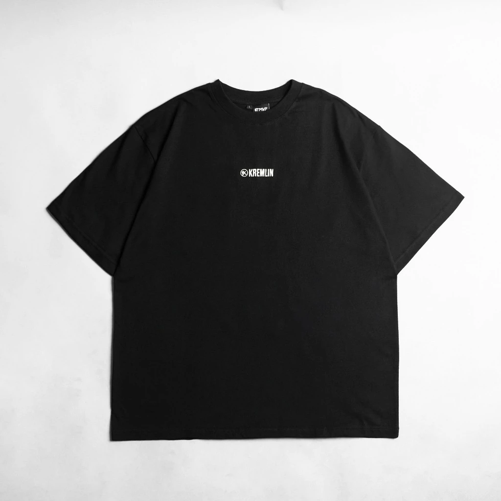 KREMLIN T-Shirt Oversized Relaxed Fit Black Puff - Karma